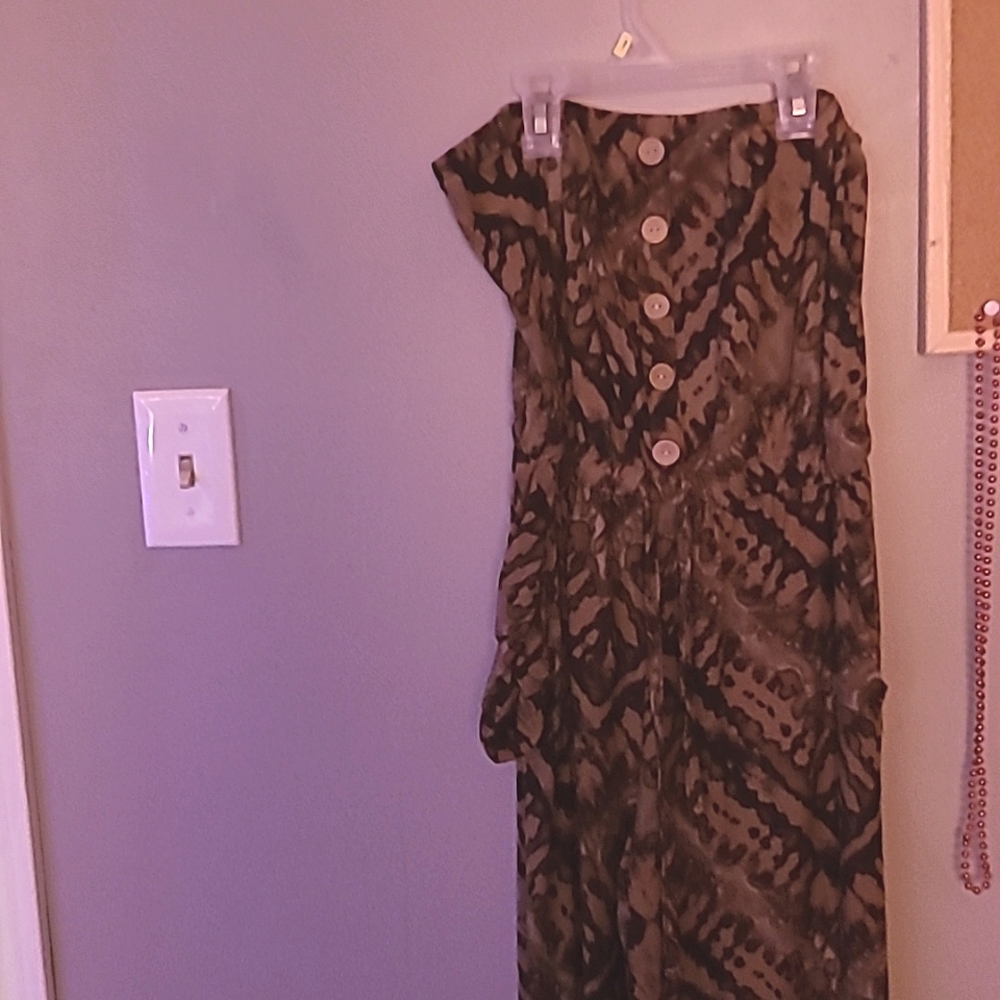 Cute Brown Jumpsuit